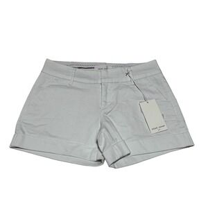 NWT Dear John Women's Cuffed Hampton Shorts White Size 27 Measures 31 x 4